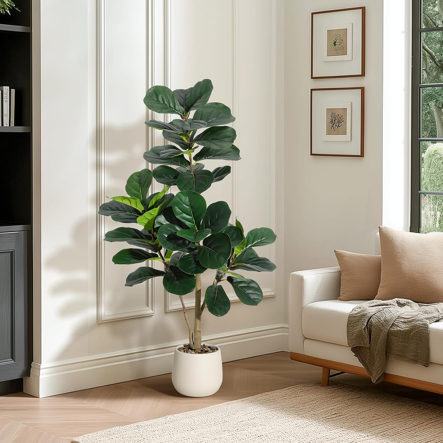 Albero di fico artificiale da  - Ficus Lyrata Tree recensione e prezzo