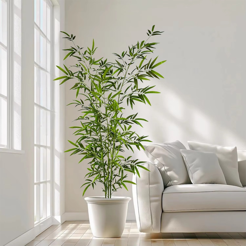 Bambù verde artificiale PU + P - Ficus Lyrata Tree recensione e prezzo