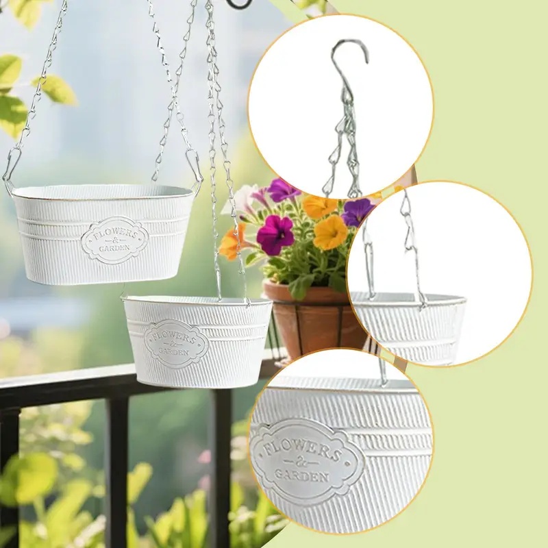 Fioriere sospese in ferro batt - Spider Plant Hanging recensione e prezzo